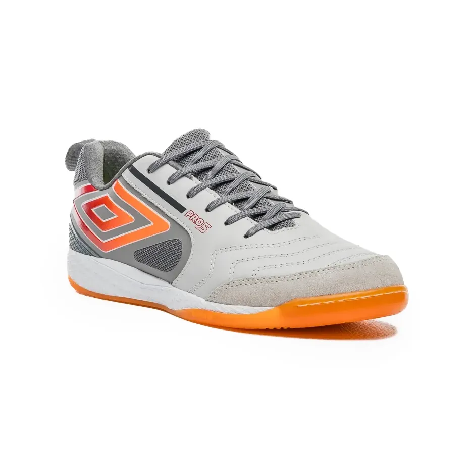 Umbro Chuteira PRO 5 BUMP U01FB041-886 PretoGrafiteLaranja Sint -2-